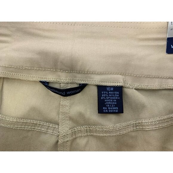 Westbound Women's Tan Pants - Picture 3 of 7